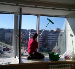 Мытье окон в однокомнатной квартире Зеленодольск
